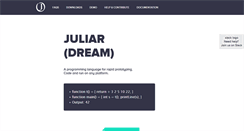 Desktop Screenshot of juliar.org